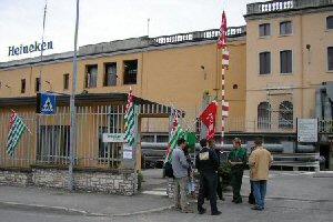 The brewery after the announcement of closing up