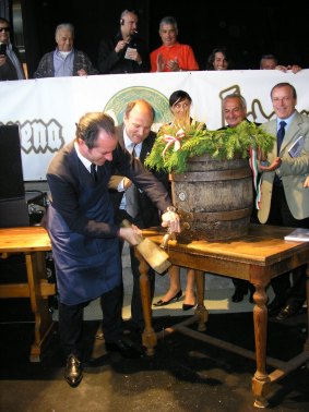 Spillatura prima botte