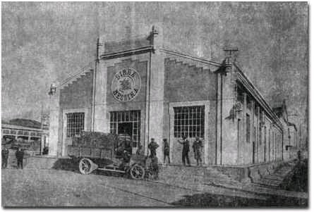 Vecchia immagine dello stabilimento di Messina