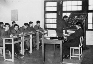 Some students in the classes for brewers